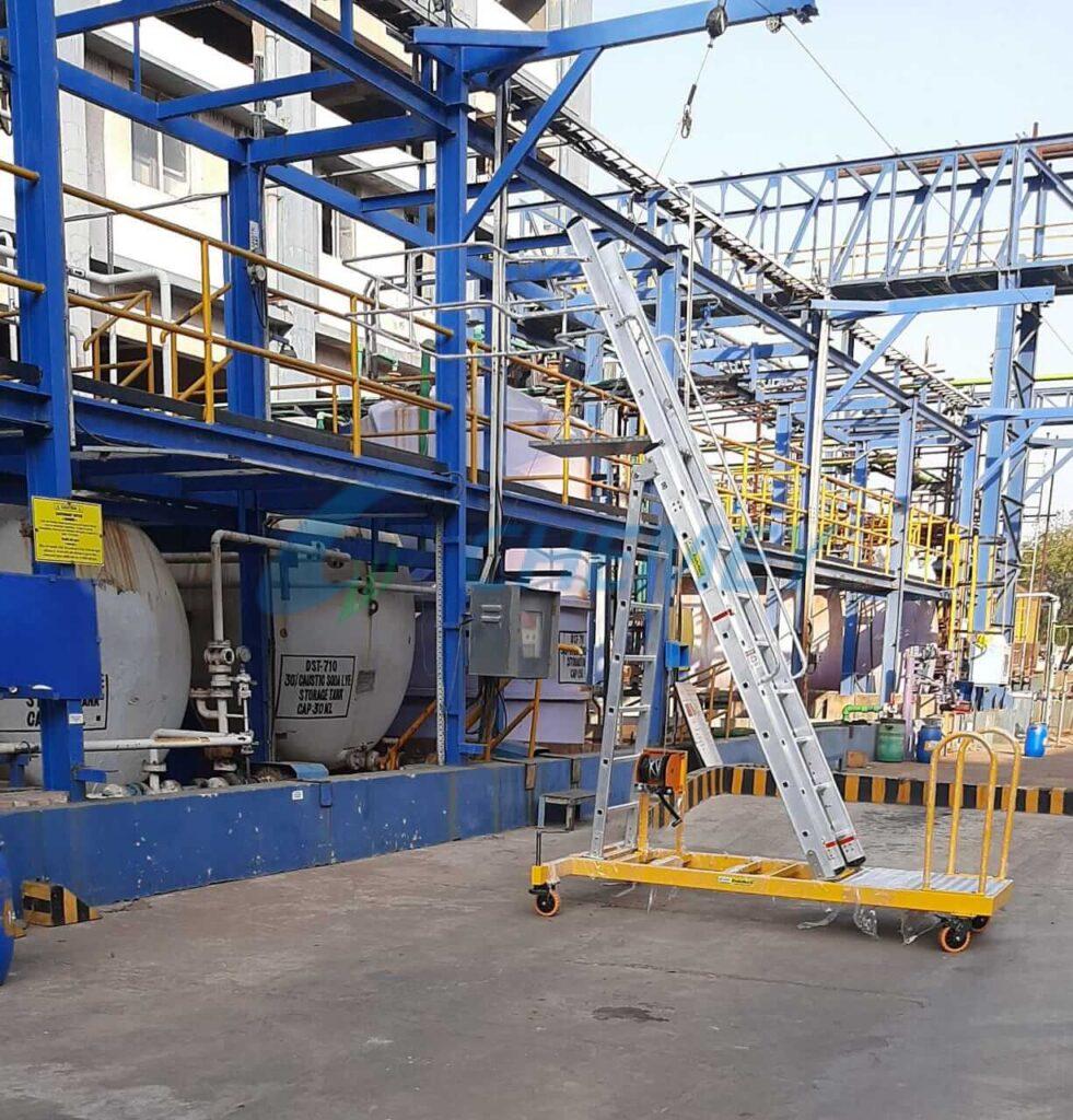 Tanker Platform Ladder and Truck Access Ladder | Chemey Mechatronics