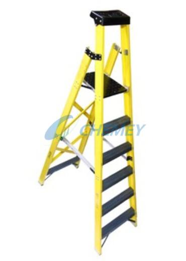 Industrial platform ladder
