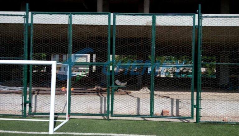 Honeycomb fencing for Sports Area