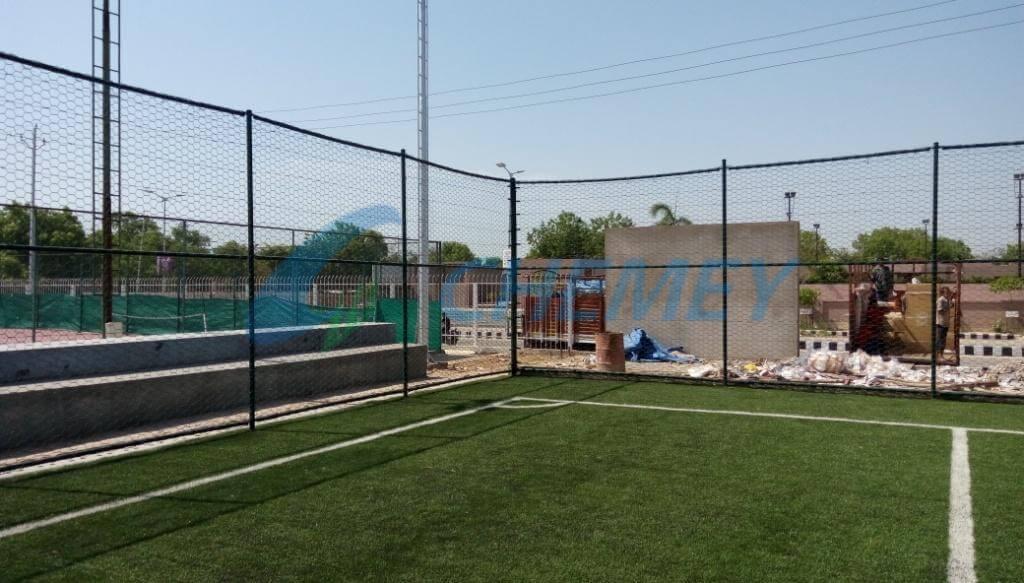 Honeycomb fencing for Sports Area