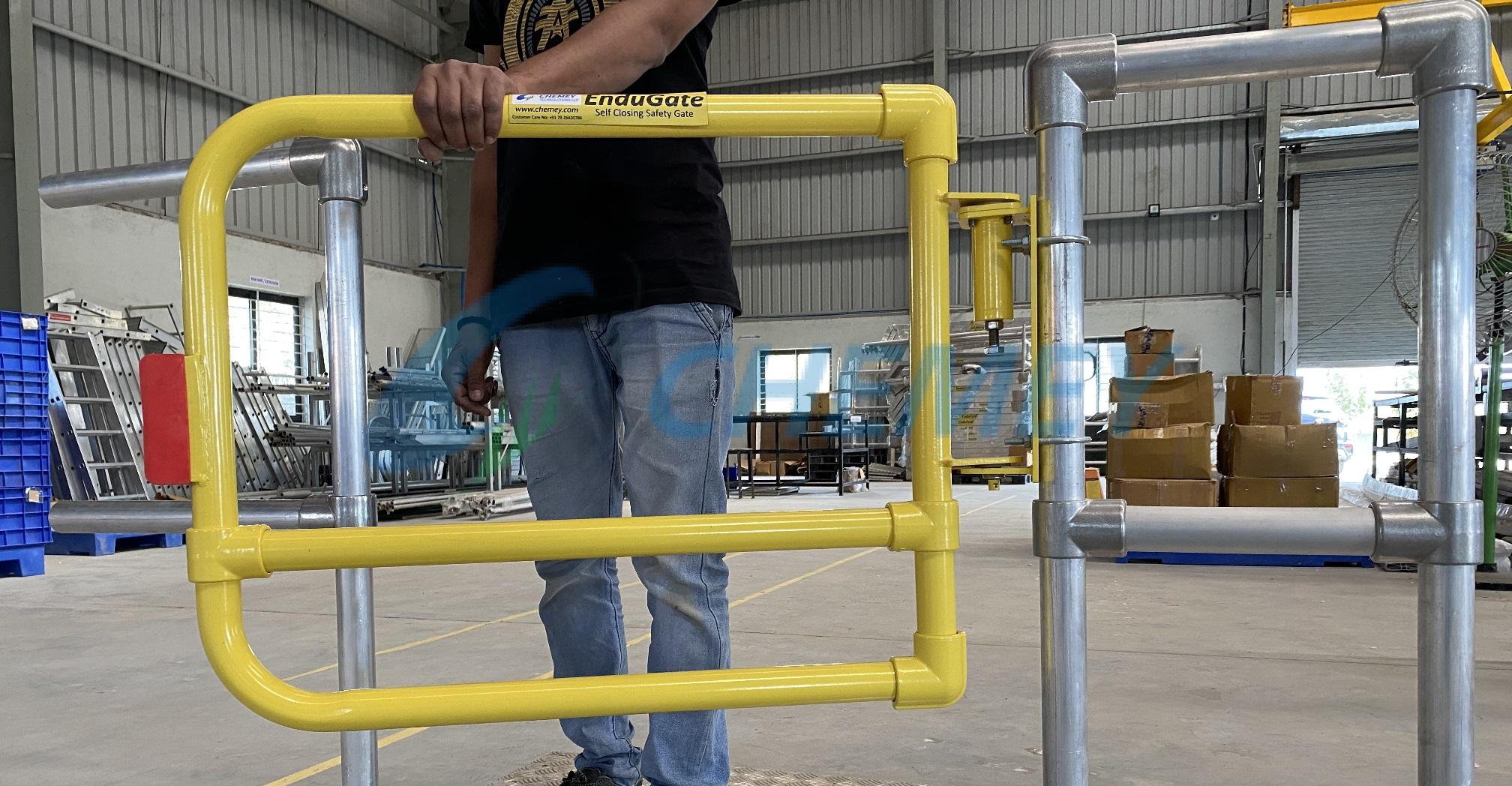 What does OSHA say on the topic of safety gates