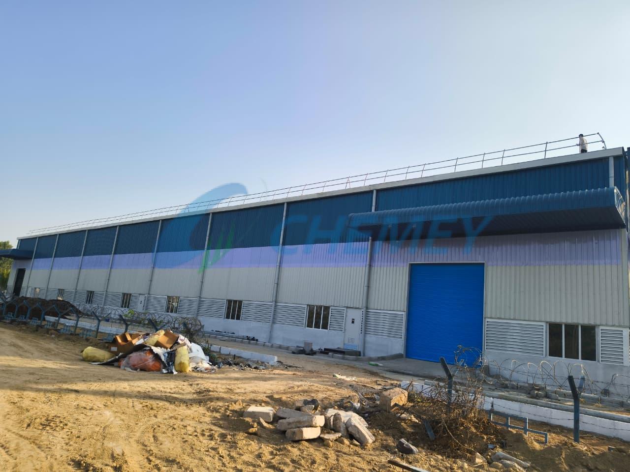 Modular Roof GuardRails at PEB Rooftop