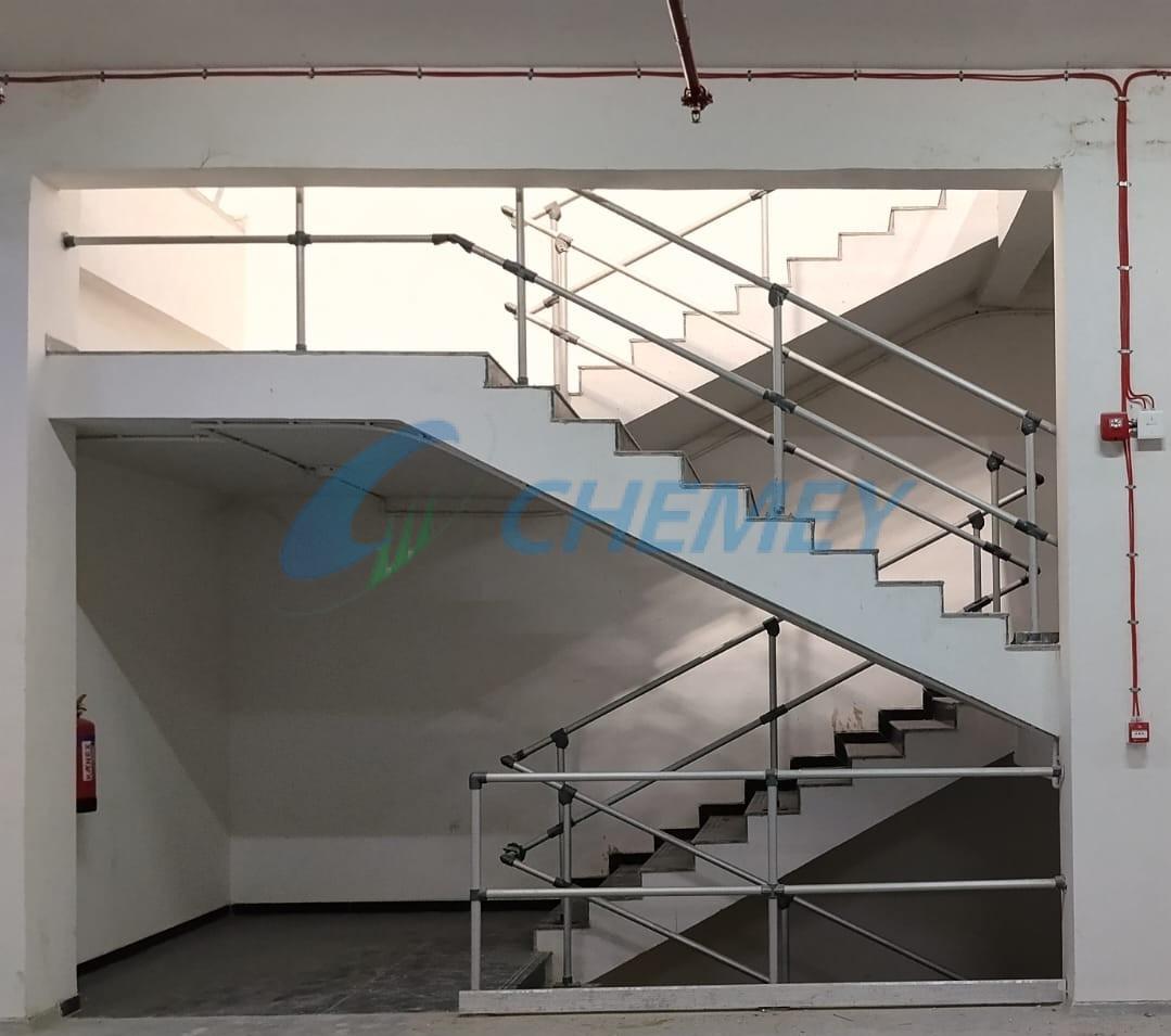 Modular Handrail at Food & Beverages indusitries