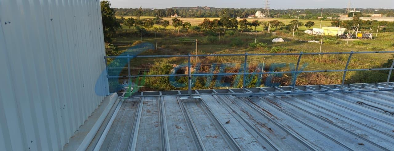 Rooftop Modular GI GuardRail