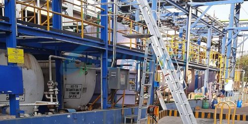 Tanker Access Platform Ladder