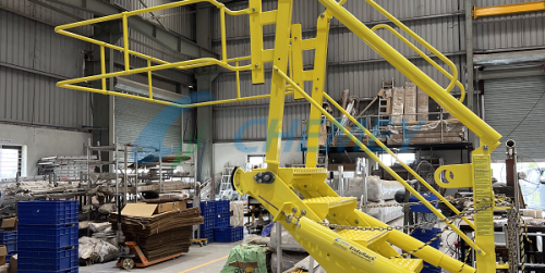 Retractable Access Platform – Folding Stairs