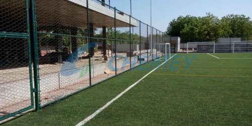 Honeycomb fencing for Sports Area