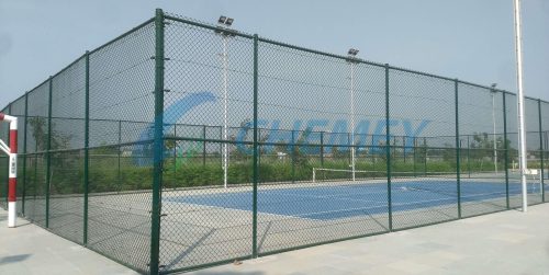 Honeycomb fencing for Sports Area