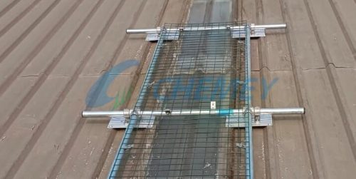 Sky light Cover on Ind Troughed Roof