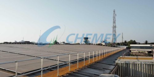 Product Safety Railing for Metal Roof